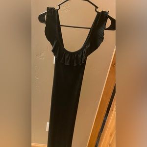 BCBG MaxAzria| XS| Black ribbed dress| NWOT|